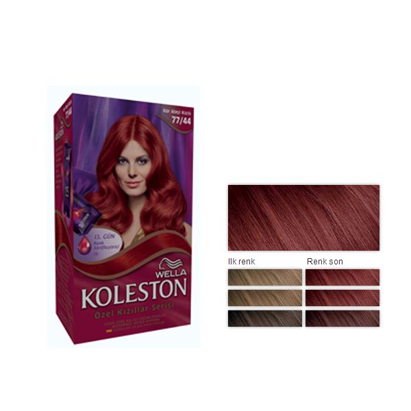 Renk Aktifleştirici Krem Saç Boyası - 77/44 - Kor Ateşi Kızılı