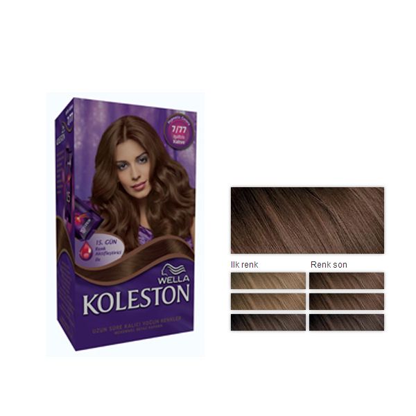 Renk Aktifleştirici Krem Saç Boyası - 7/77 - Işıltılı Kahve